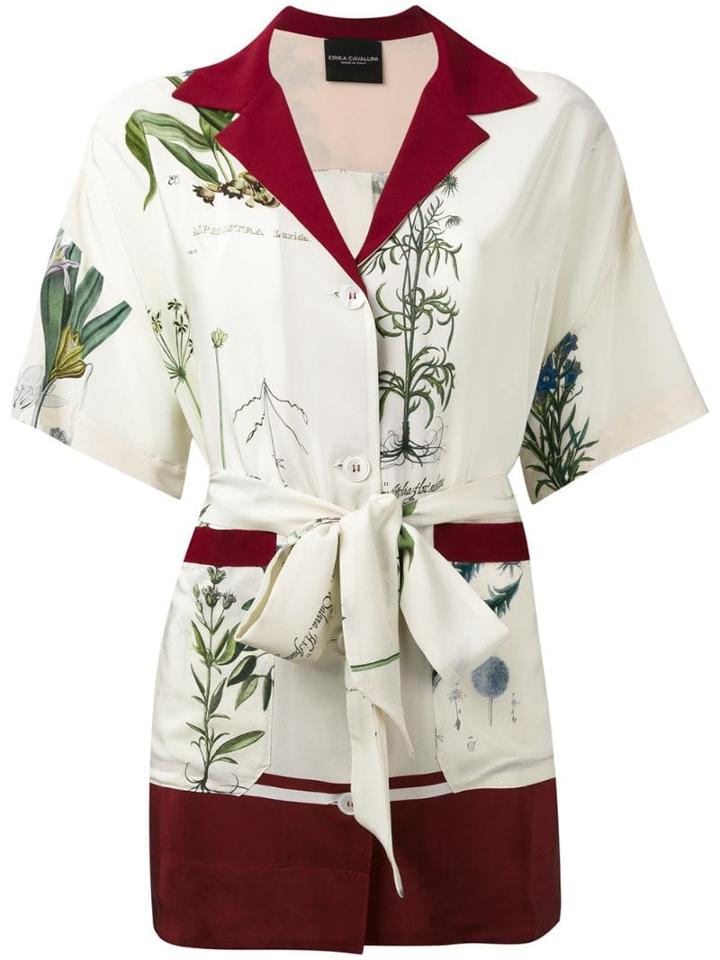 Erika Cavallini Belted Shirt - Neutrals