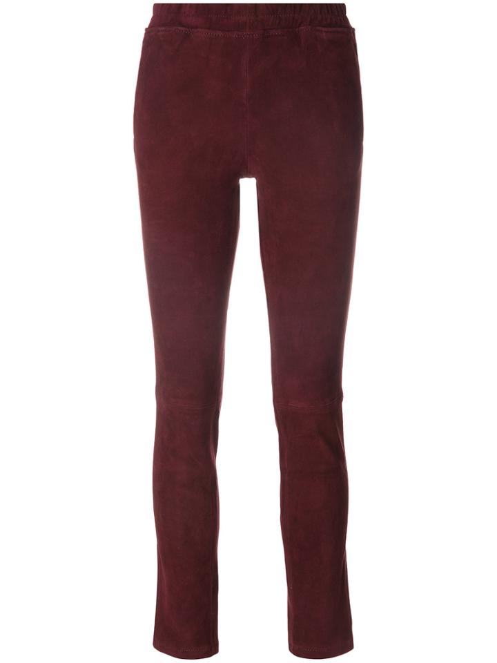 Arma Textured Cropped Trousers