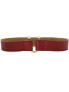 Lilly Sarti Leather Belt - Red