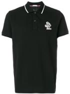 Moncler Character Patch Polo Shirt - Black