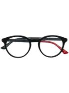 Gucci Eyewear Round Acetate Glasses - Black