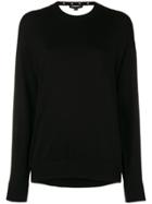 Alexander Wang Sheer Back Jumper - Black