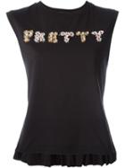 Markus Lupfer 'pretty' Embellished Tank Top