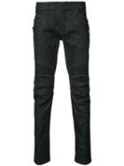Balmain - Biker Skinny Jeans - Men - Cotton/polyurethane - 29, Blue, Cotton/polyurethane