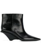 Saint Laurent Blaze Ankle Boots - Black
