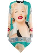 Loewe Marilyn Monroe Print Dress - Blue