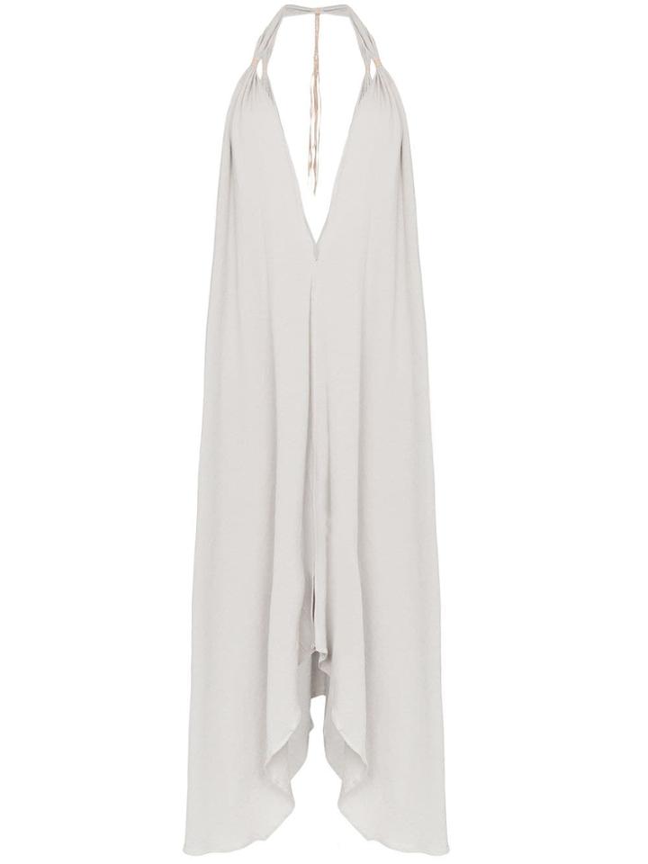 Caravana Uulab Halterneck Maxi-dress - Blue