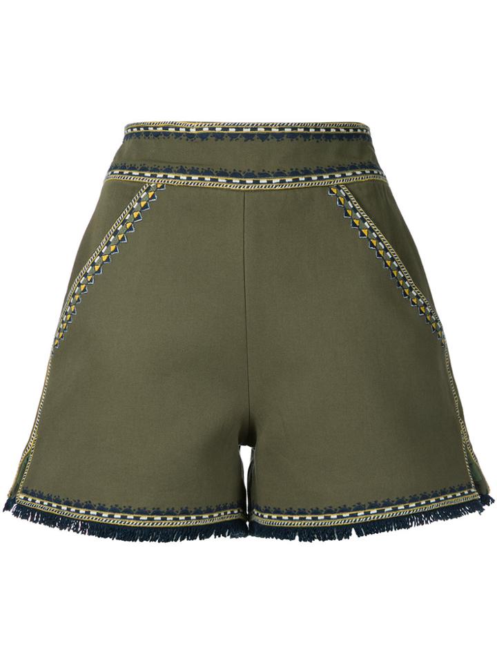 Talitha Tailored Shorts - Green