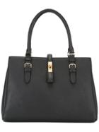 Bally Double Handles Tote - Black