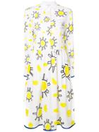 Mira Mikati Sun Doodle Shirt Dress - White