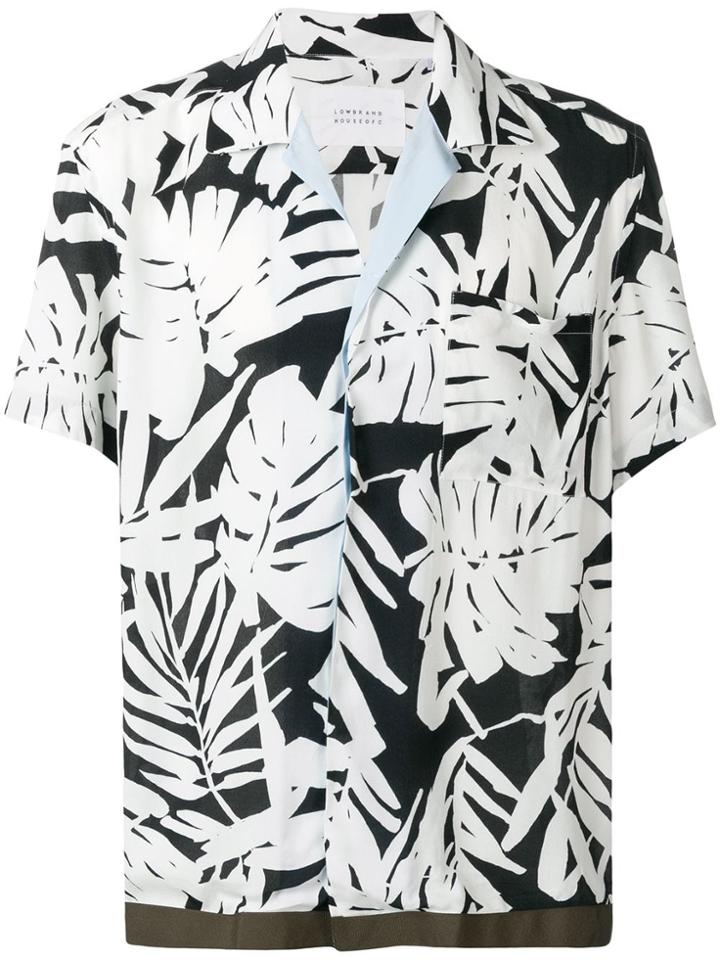 Low Brand X Houseofc Tropical Print Shirt - White