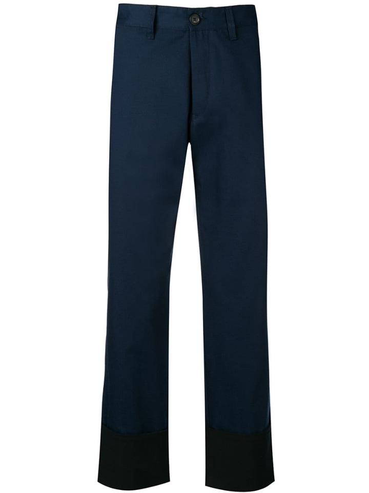 Loewe Turn Up Cuff Chinos - Grey