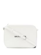 Balenciaga Everyday Logo Camera Bag - White