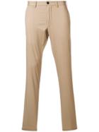 Michael Kors Collection Slim Fit Chinos - Nude & Neutrals