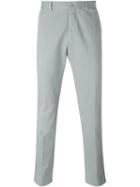 Etro Classic Chinos, Men's, Size: 50, Grey, Cotton/spandex/elastane