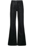 Alberta Ferretti Long Flared Jeans - Black