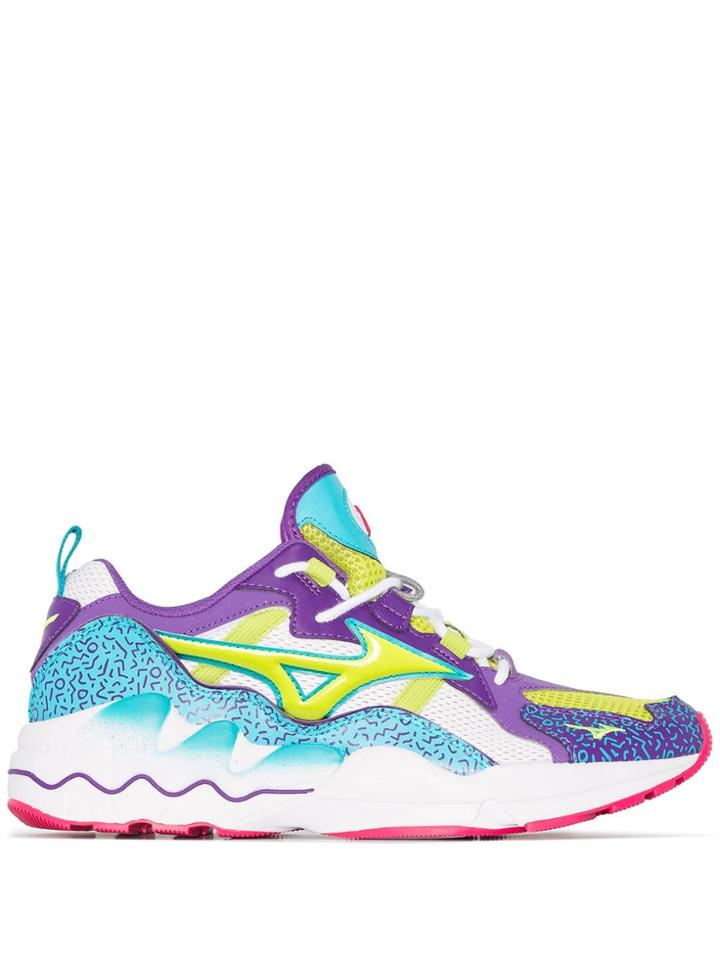 Mizuno Wave Rider Fresh 90 Low Top Sneakers - Multicolour