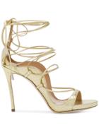 Dsquared2 Tied Strappy Sandals - Metallic