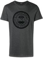 Balmain Printed T-shirt - Grey