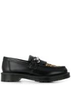 Dr. Martens Leopard Toe Loafers - White