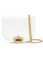 Victoria Beckham Nano Half Moon Box Bag - White