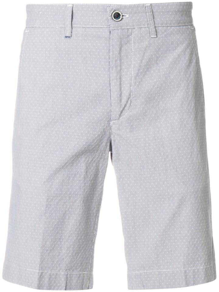 Re-hash Dot Print Shorts - Blue