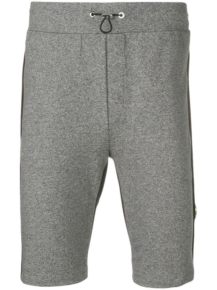 Philipp Plein Active Track Shorts - Grey