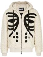 Haculla Embroidered Hooded Jacket - Neutrals
