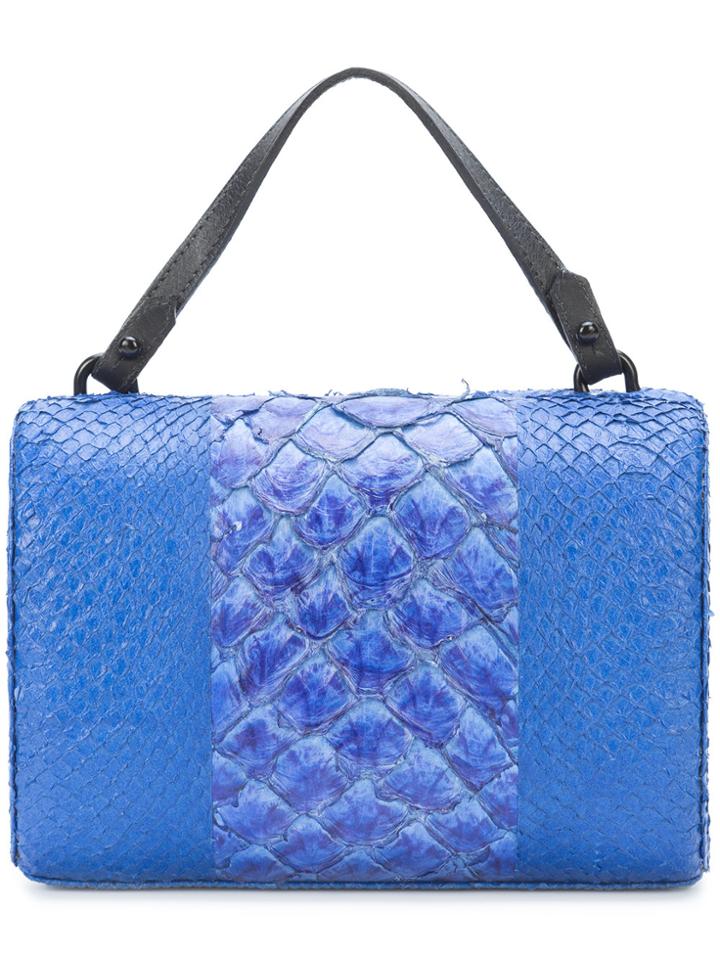 Osklen Igarape Clutch Bag - Blue