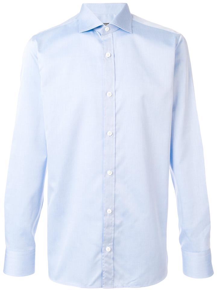 Z Zegna Longsleeved Shirt - Blue