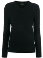 Joseph V-neck Sweater - Black