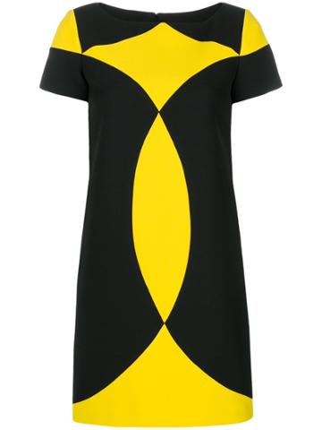 Versace Collection Colour Block Dress - Black