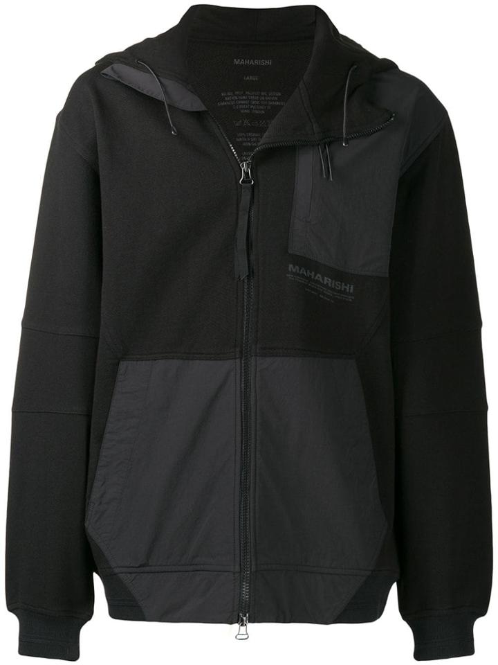 Maharishi Shell-panelled Jacket - Black