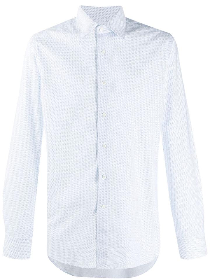 Canali Long Sleeved Shirt - White