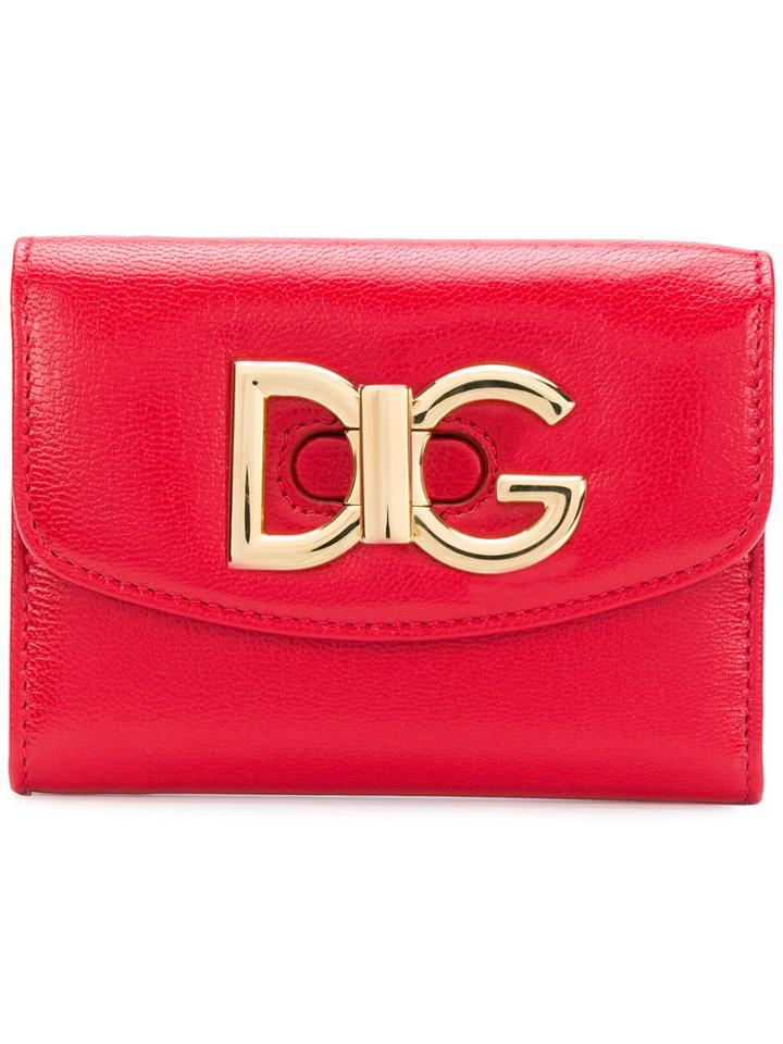 Dolce & Gabbana Small Continental Wallet - Red
