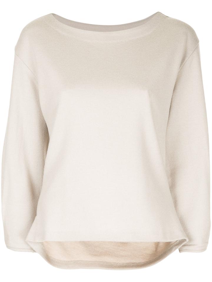 Estnation Crew Neck Jumper - Nude & Neutrals