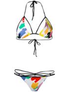 Sian Swimwear - Printed Bikini Set - Women - Polyamide/spandex/elastane - L, Polyamide/spandex/elastane