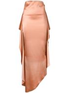 Paula Knorr Draped Skirt - Neutrals
