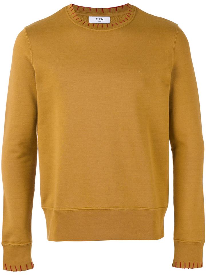 Cmmn Swdn - Noah Jumper - Men - Cotton - S, Brown, Cotton