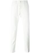 Edwin 'velluto' Trousers, Men's, Size: 36, White, Cotton/polyester