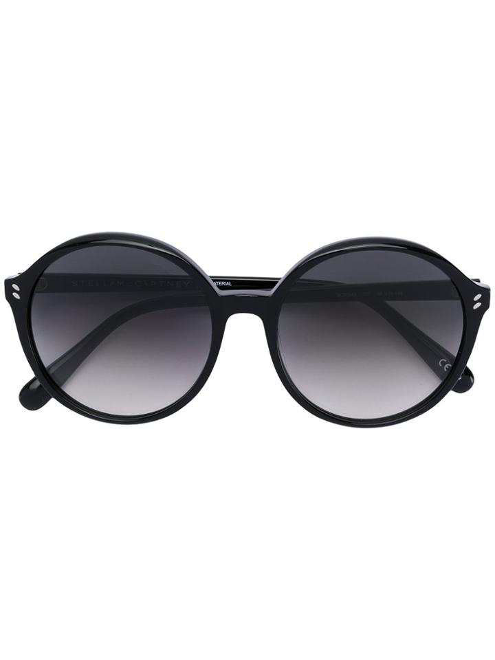 Stella Mccartney Eyewear Round Framed Sunglasses - Black