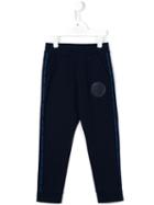 Young Versace Medusa Logo Patch Track Pants, Boy's, Size: 8 Yrs, Blue
