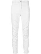 Luisa Cerano High-waist Fitted Jeans - White