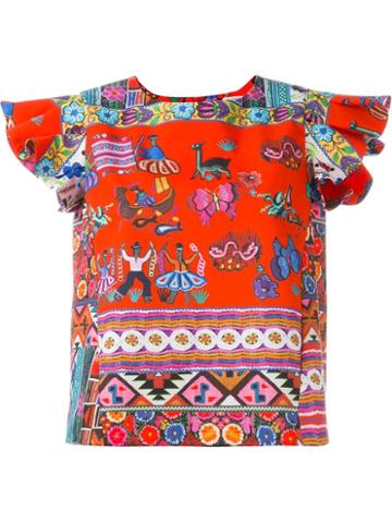 Stella Jean Multi Print T-shirt