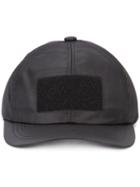 Byungmun Seo Front Patch Cap, Men's, Black, Polyester