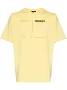 Raf Simons Drugs Crew Neck T-shirt - Yellow & Orange