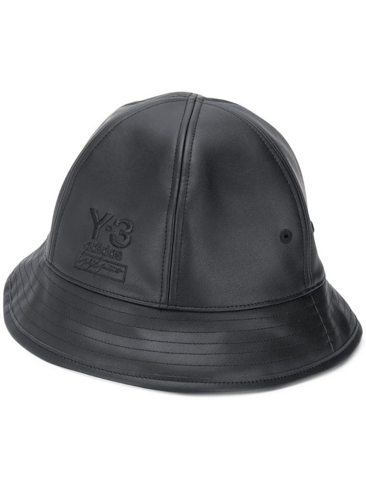 Y-3 Embroidered Logo Bucket Hat - Black