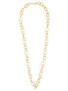 Kenneth Jay Lane Knotted Chain Link Necklace - Gold