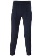 Neil Barrett Zipped Pocket Track Pants, Men's, Size: Xs, Blue, Viscose/spandex/elastane/lyocell/cotton