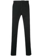 Department 5 Checked Slim-fit Trousers - Blue